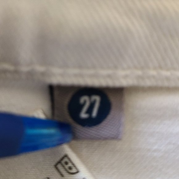 Citizens of Humanity Thompson Medium Rise White Skinny Cropped Jeans - Picture 4 of 10